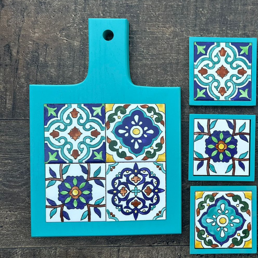 Trivet (4 tiles / Blue)