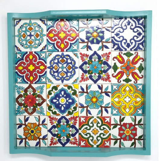 Large tray (16 tiles / Blue)