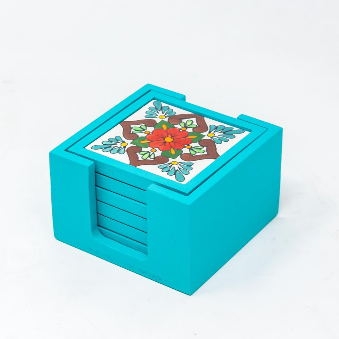 Coasters 6 pieces box（Blue）